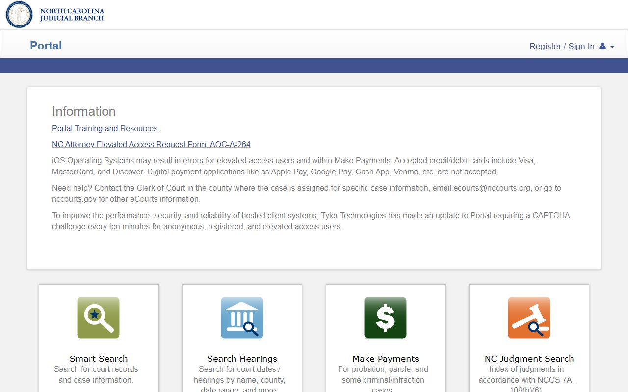 Macon County court records eCourts public Portal search