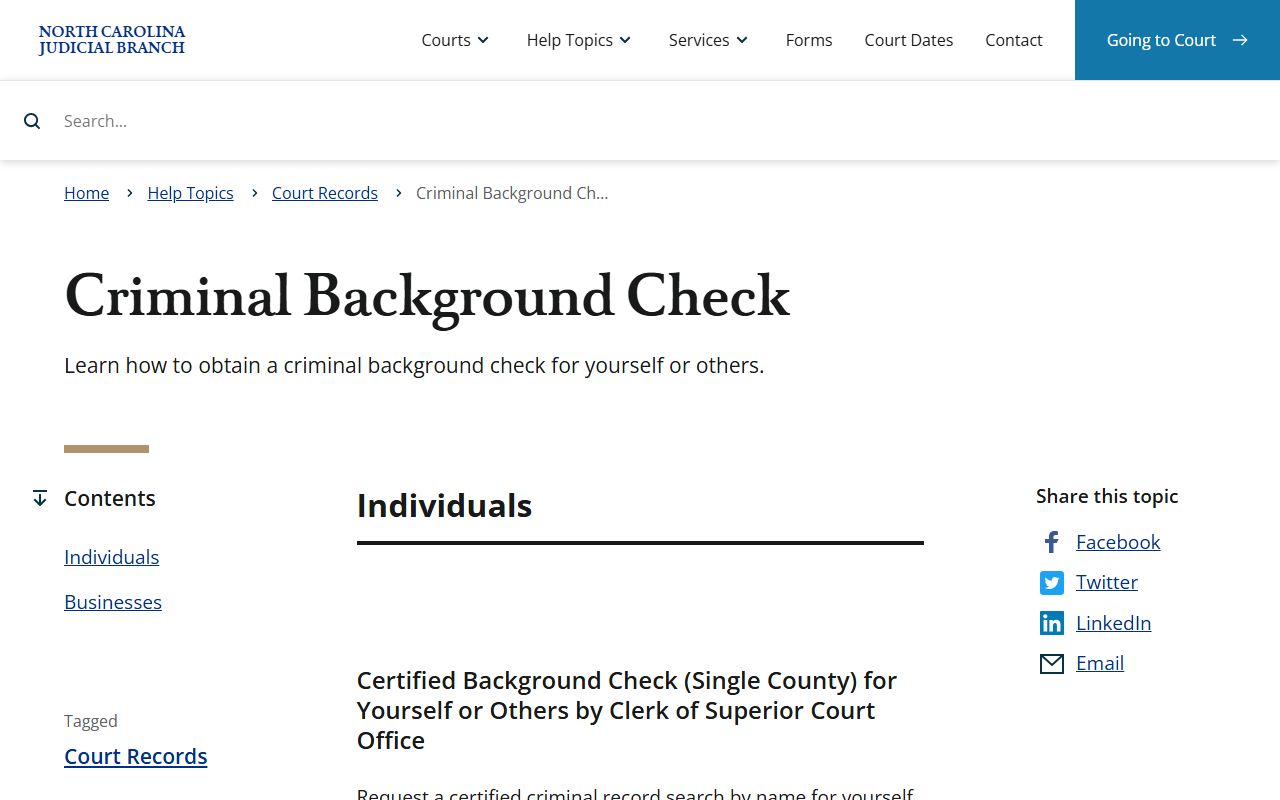 Macon County court records statewide criminal background check source