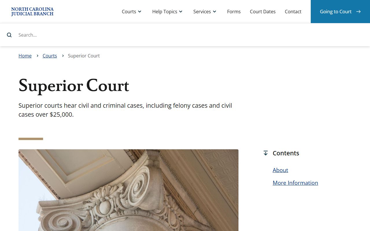 Macon County Superior Court records official court page